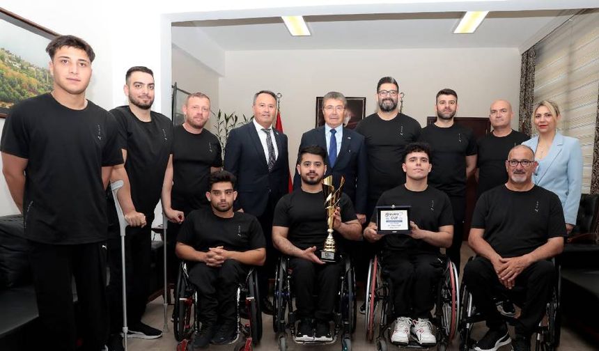 Başbakan Üstel: Engelli sporcularımızın azmi bize güç veriyor