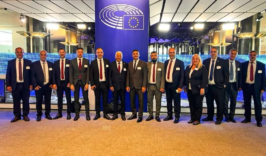 Başkanlar, Kıbrıs Türk yerel yönetimlerinin uluslararası görünürlüğünü artırmak için Brüksel’de