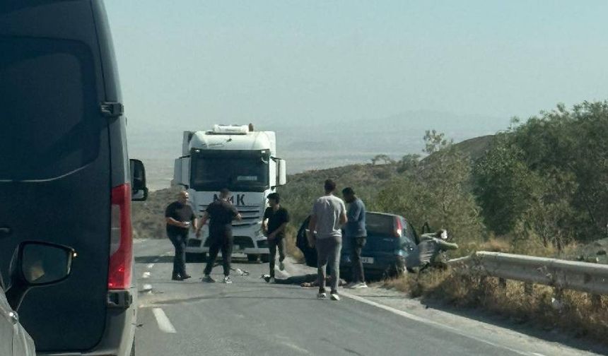 Dağyolu’nda kaza… 1 yaralı!
