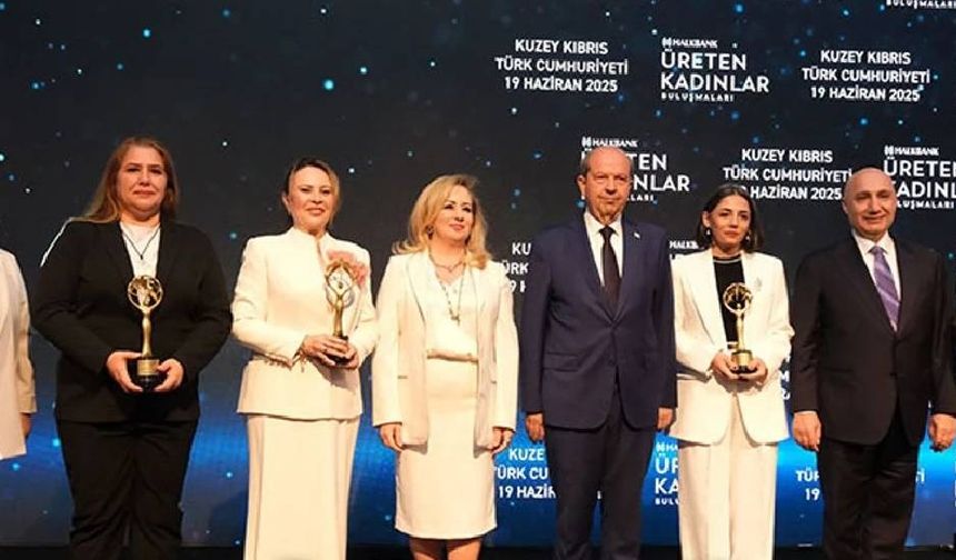 Girne’de Üreten Kadınlar Buluşması yapıldı: Kadın girişimcilere ödül takdim edildi