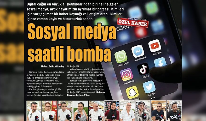 Sosyal Medya Saatli Bomba