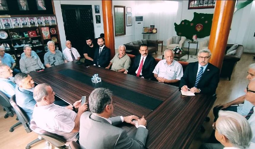 AK Parti ve MHP milletvekilleri TMT Mücahitler Derneği’ni ziyaret etti