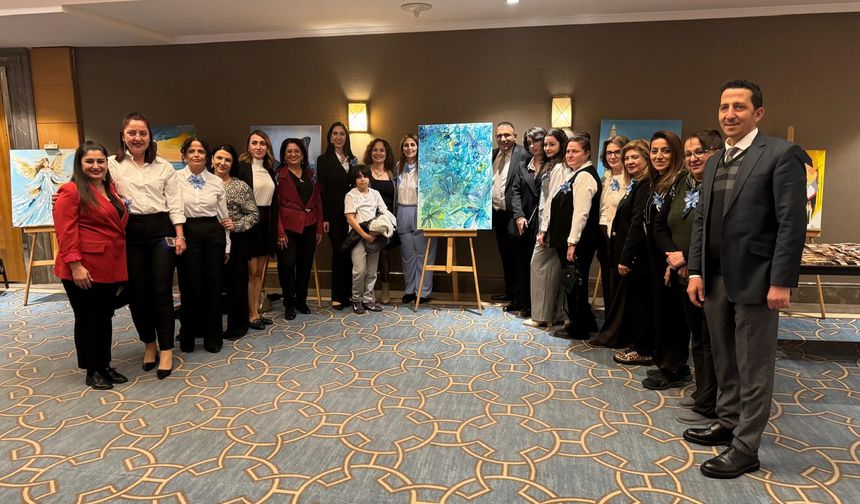 Kıbrıslı kadın sanatçıların eserleri Ankara’da sergilendi