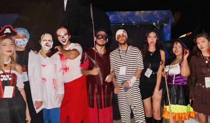 DAÜ’de yaratıcılığın ve kültürel birlikteliğin gecesi: “Halloween Party 2025”
