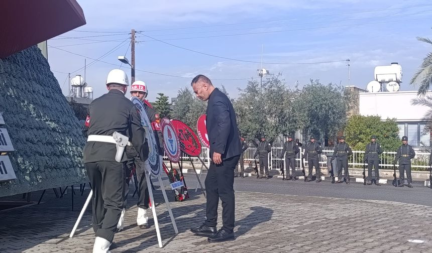 Larnaka Şehitleri İskele’de düzenlenen törenle anıldı