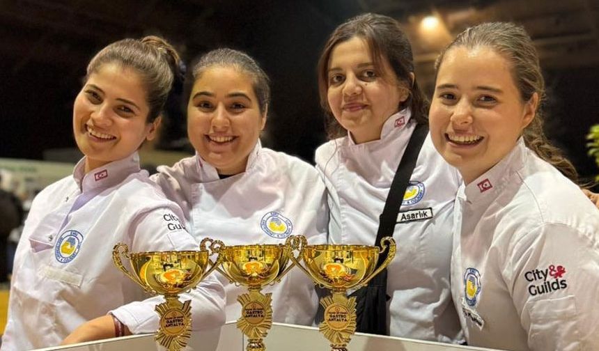 DAÜ Gastronomi bölümünden uluslararası başarı...