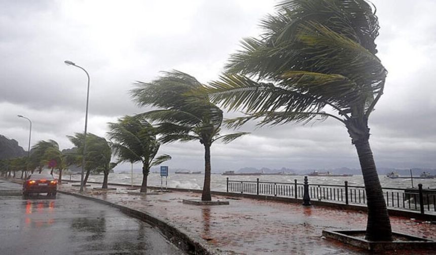 Kuvvetli yağmur ve dolu Baf’ta etkili oldu