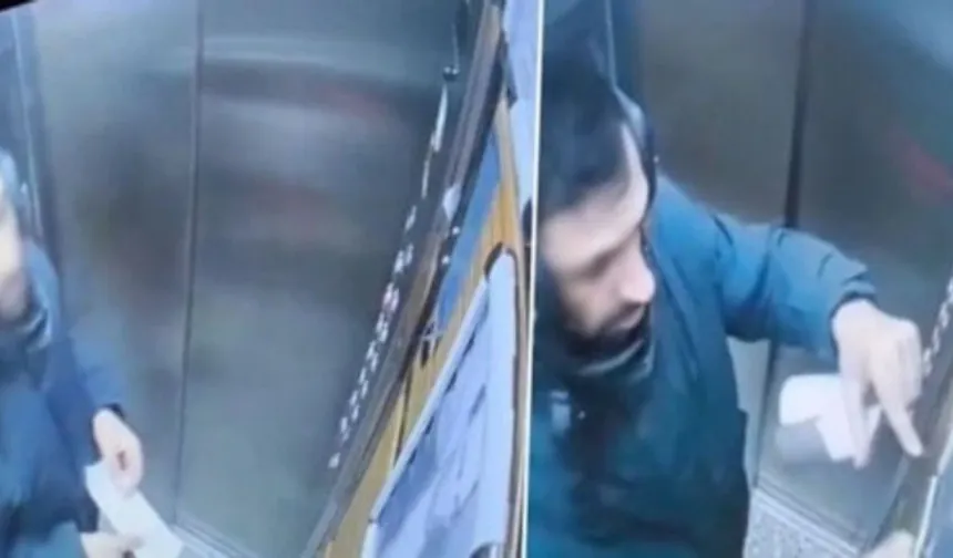 Atatürk’ün portresine tüküren kurye gözaltına alındı