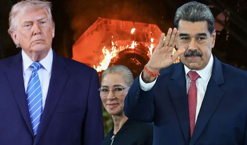 Trump açıkladı: Maduro ve eşi yakalandı