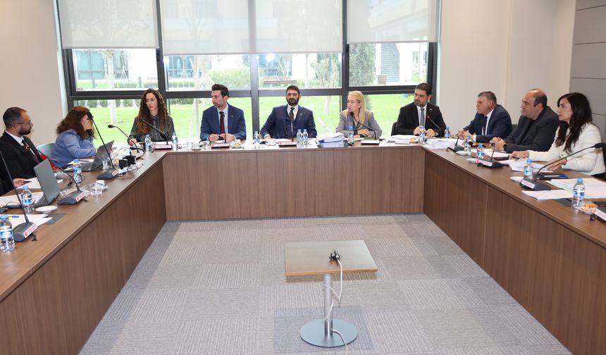 İdari, Kamu ve Sağlık İşleri Komitesi toplandı