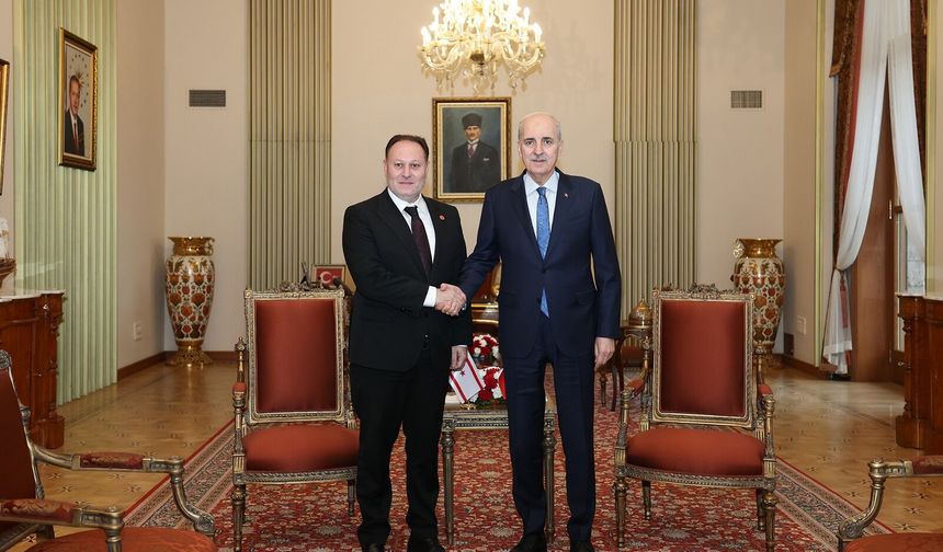 Öztürkler, TBMM Başkanı Kurtulmuş ile Ankara’da bir araya geldi