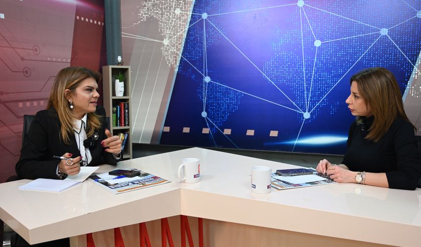 Bahar Sancar'la A'dan Z'ye...Bahar Sancar'ın konuğu TDP Girne İlçe başkanı Ayşe Öztabay