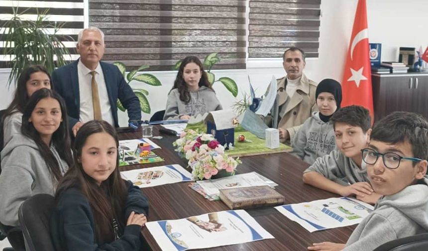 Hala Sultan İlahiyat Koleji öğrencilerinden bilime azim ve emek dolu adım