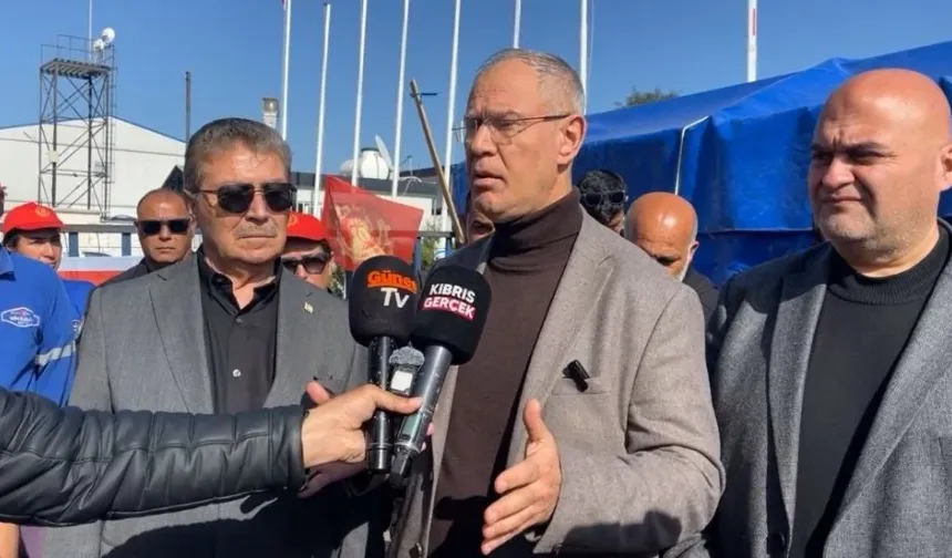 Üstel ve Hasipoğlu'ndan Ektam işçilerine ziyaret... Üstel: Biz her zaman emekçinin yanındayız