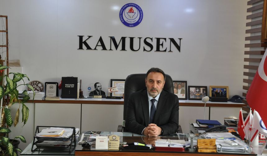 KAMUSEN Başkanı Atan: Zam politikaları kabul edilemez
