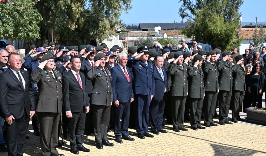 Malya Şehitleri törenle anıldı