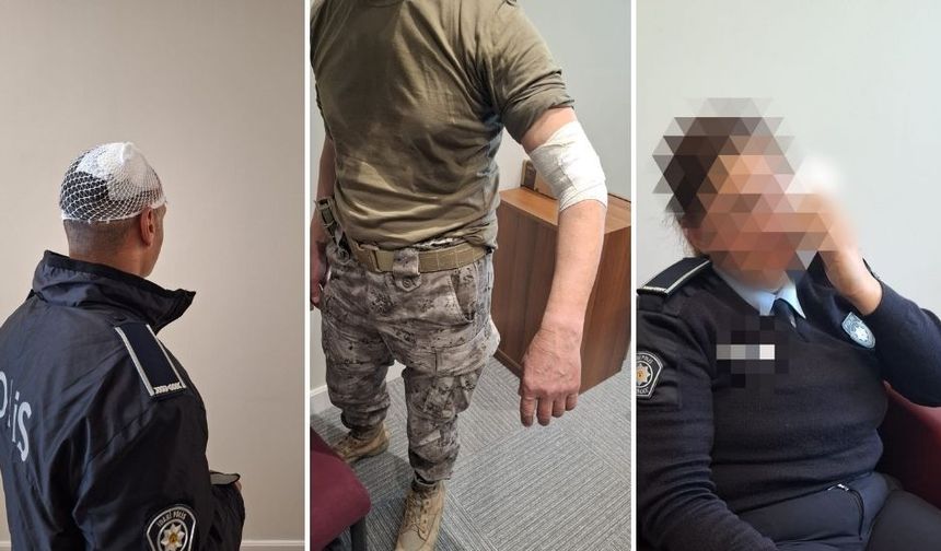 Meclis önündeki eylemde çok sayıda polis yaralandı!