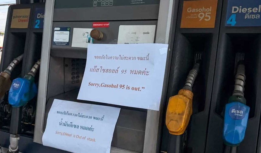 Hürmüz krizi Tayland'ı vurdu... Akaryakıt istasyonlarında satış yapılamıyor