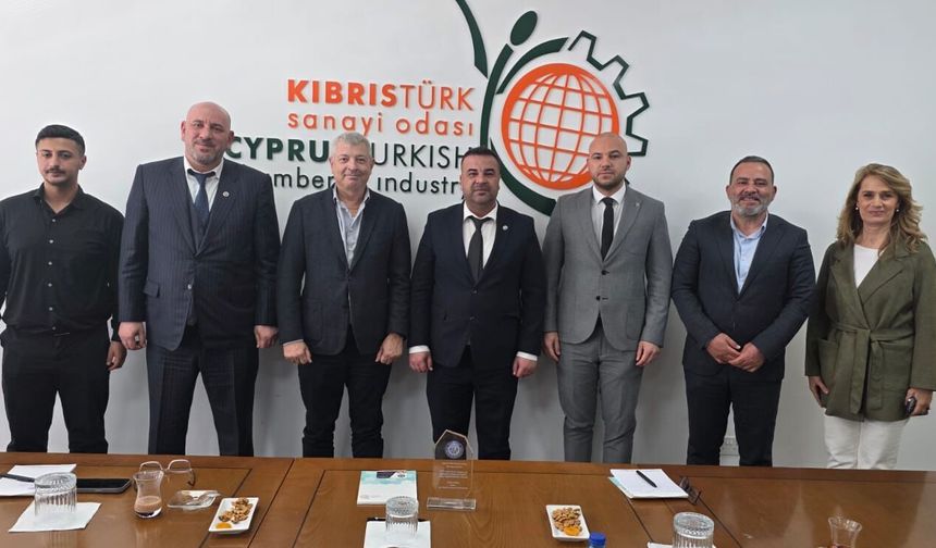 Ege Bölgesi İş İnsanları Federasyonu heyeti, Sanayi Odası’nı ziyaret etti