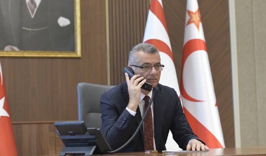Erhürman ile Fidan arasında telefon görüşmesi