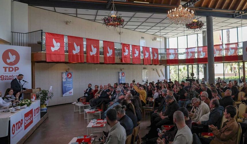 TDP’de yeni yönetim belirleniyor