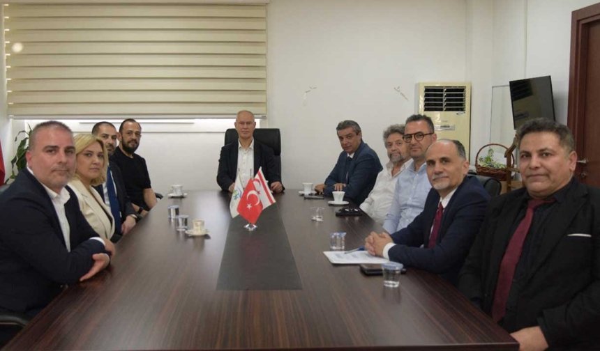 Hasipoğlu, turizm örgütü temsilcileriyle görüştü