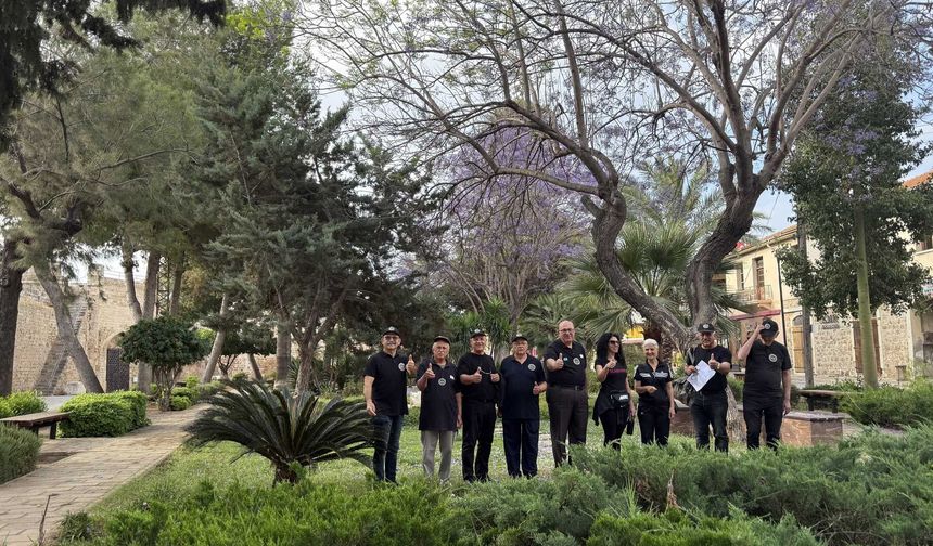 Her Daim Doğa Dostları grubu "Kapıdan Kapıya Açık Hava Müzesi Mağusa" etkinliği düzenledi