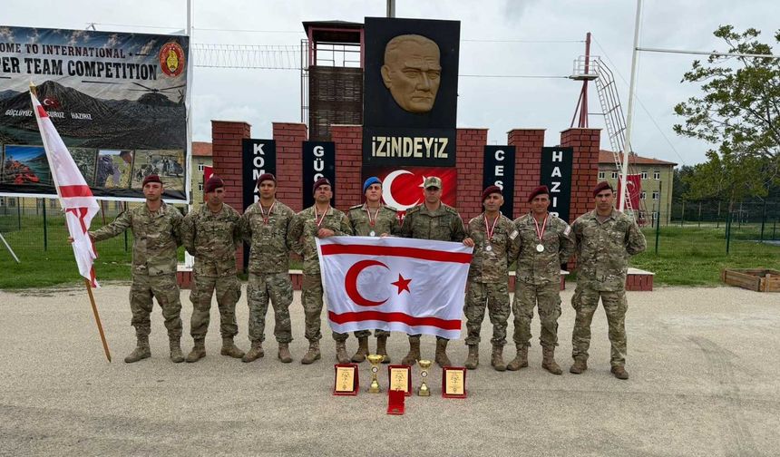 KKTC Keskin Nişancıları Türkiye’de Zirveye Damga Vurdu