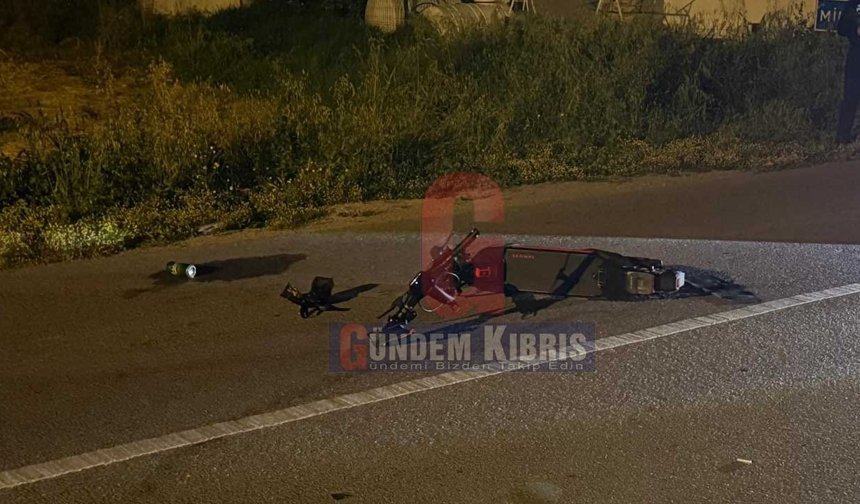Demirhan’da Scooter Kazası: Sürücü Yoğun Bakımda