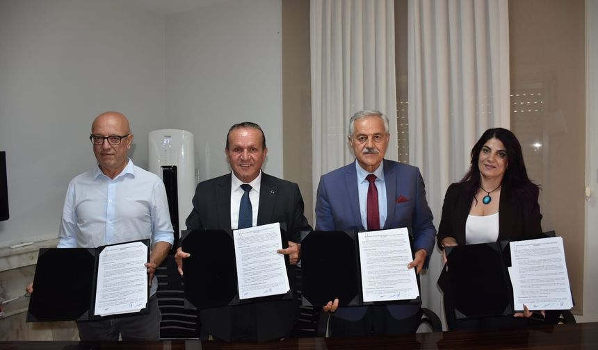Tatlısu-Çiftlikdüzü Arkeopark Projesi için iş birliği protokolü imzalandı