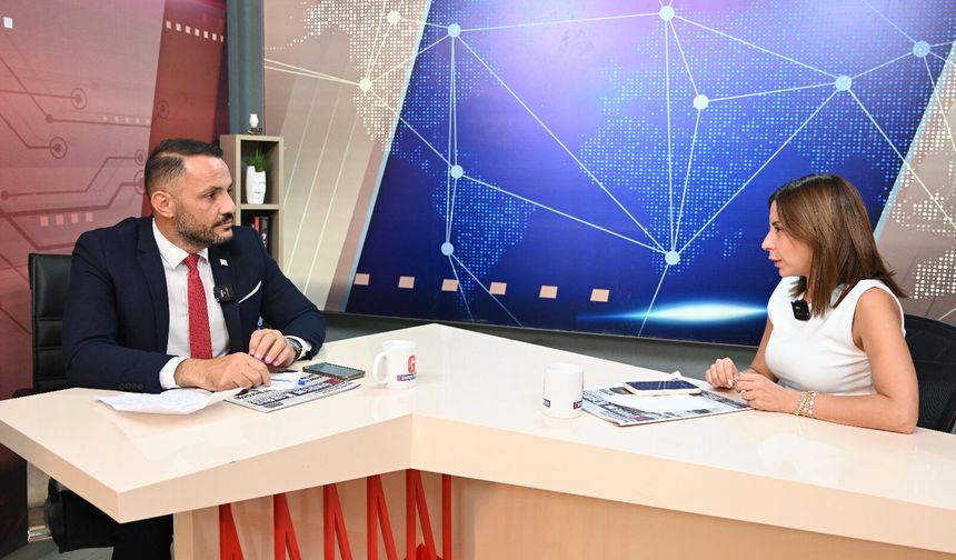 Bahar Sancar'ın konuğu  UBP Milletvekili Emrah Yeşilırmak