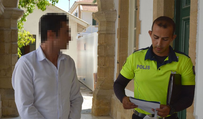 Direksiyon başında alkollü yakalandı, mahkemelik oldu!