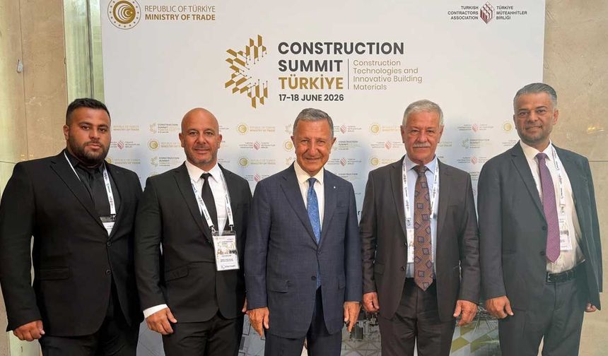 KTİMB, Construction Summit Türkiye Zirvesi’nde KKTC İnşaat Sektörünü Temsil Etti