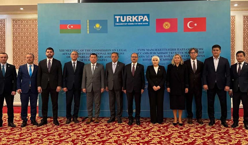 Hukuk Komitesi Başkanı Öztürk, Kırgızistan’daki TÜRKPA toplantısına katıldı