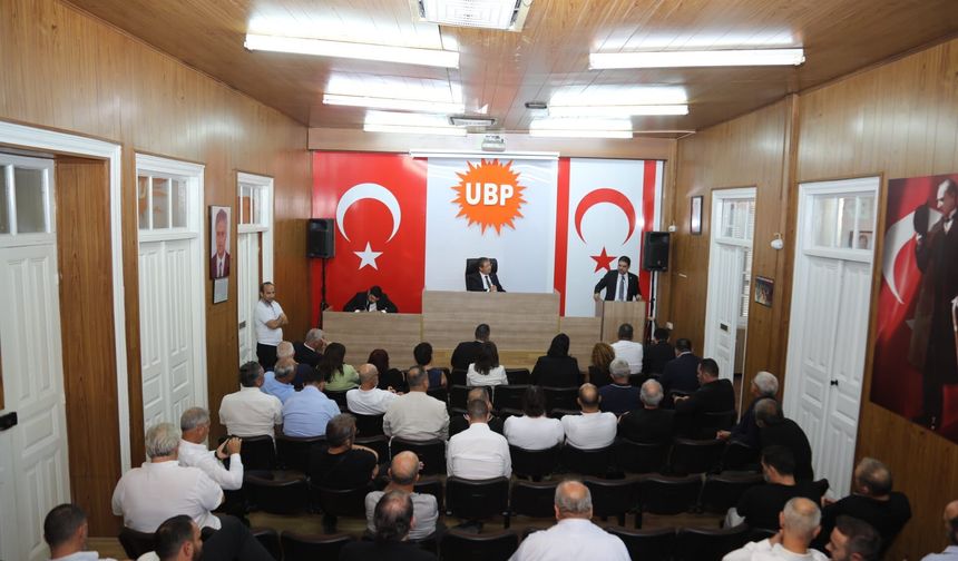 UBP'nin belediye başkan adayları açıklandı!