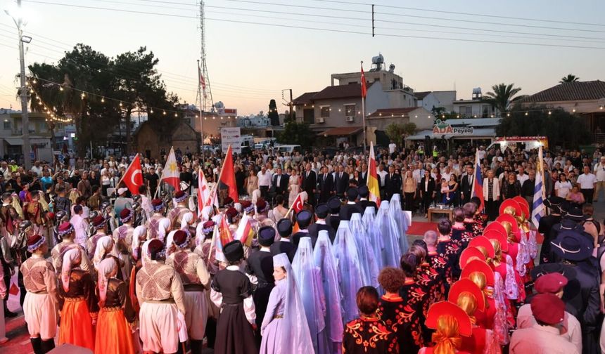 54. Geleneksel İskele Festivali, görkemli bir törenle kapılarını açtı