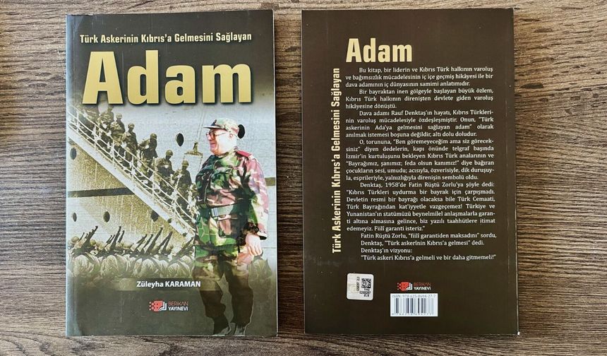 Gazeteci Züleyha Karaman’ın Beşinci Kitabı “Adam” Çıktı