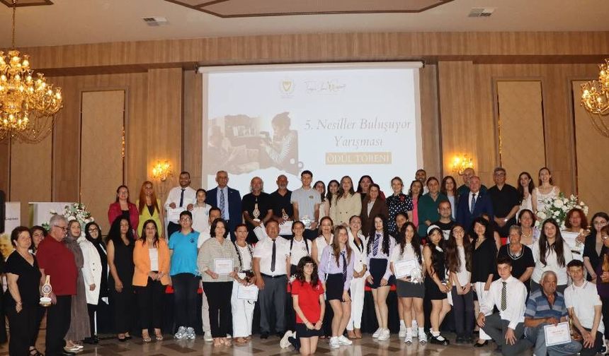 5. Nesiller Buluşuyor Yarışması’nın ödülleri verildi