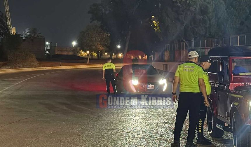 Gazimağosa Trafik Şubesi’nden Sıkı Denetim: Kuralları İhlal Edenlere Geçit Yok