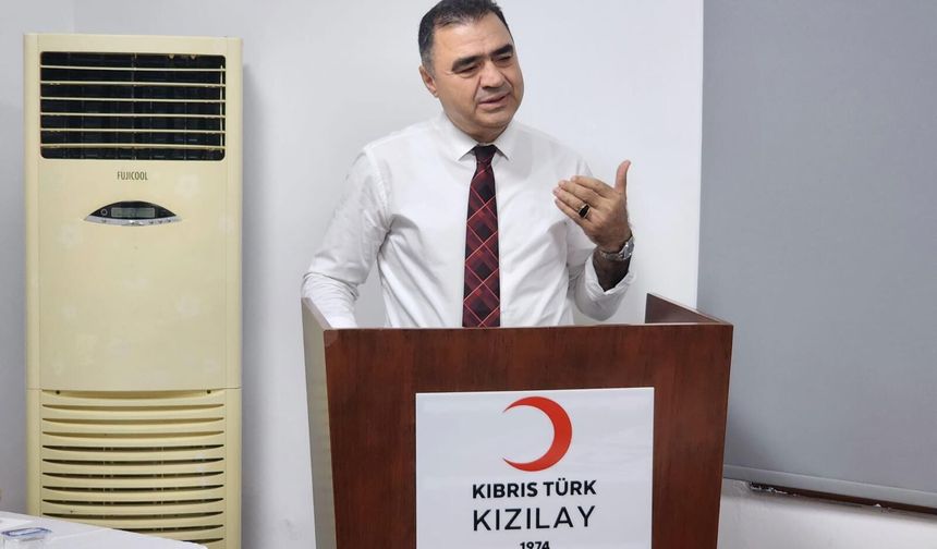 Kıbrıs Türk Kızılay Genel Başkanı Sezai Sezen oldu