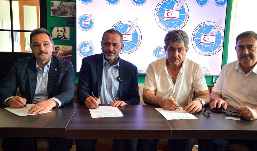 Dış Basın Birliği, TİMBİR ve TDGF arasında iş birliği protokolü imzalandı
