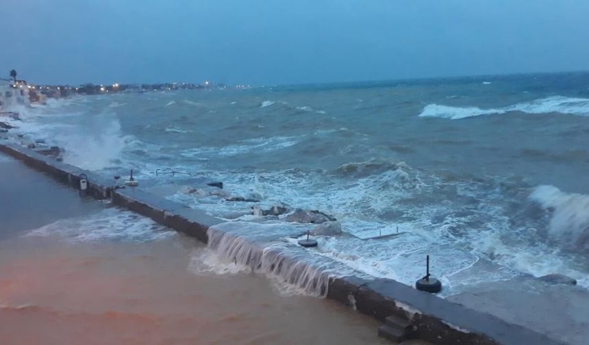 Doğu Akdeniz için fırtına uyarısı