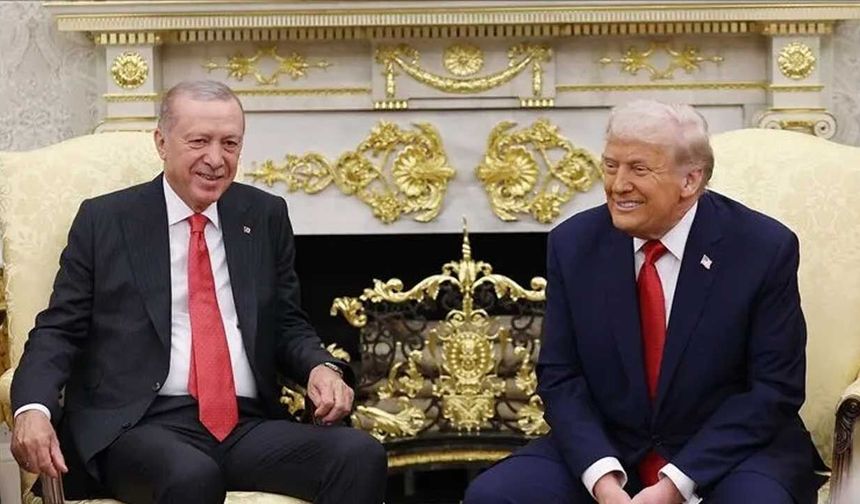 Erdoğan'dan ABD Başkanı Trump ile görüşmesine ilişkin paylaşım