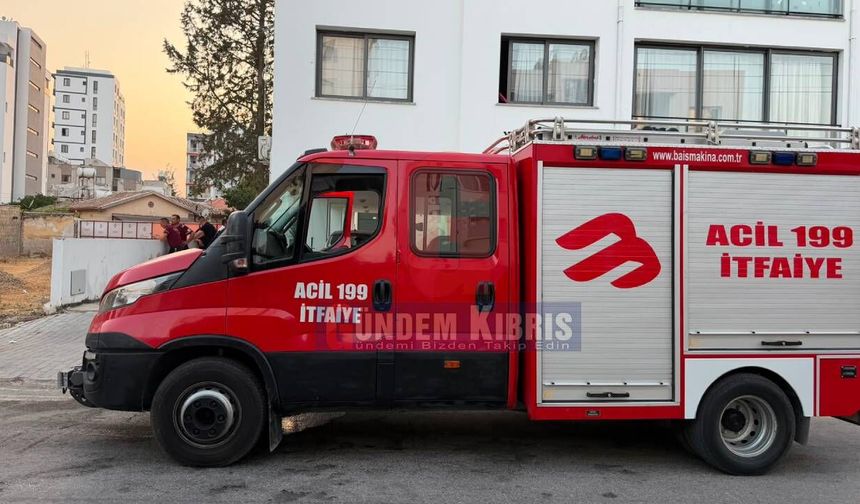 Lefkoşa’da Asansörde Mahsur Kalan Genç Kadın Kurtarıldı