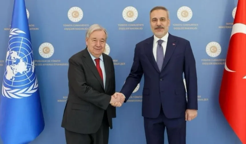 Fidan, Guterres ile telefonda görüştü: Güncel ve bölgesel gelişmeler ele alındı