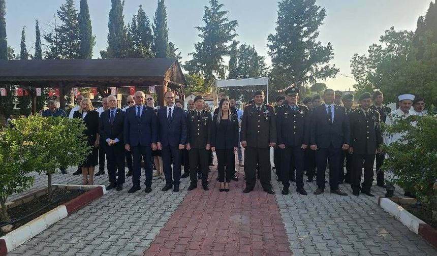 Topçuköy şehitleri törenle anıldı