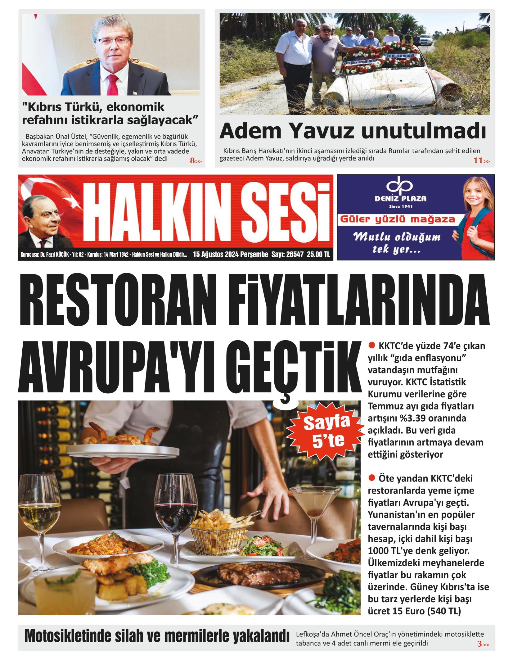 H A L K I N S E S İ 20240815