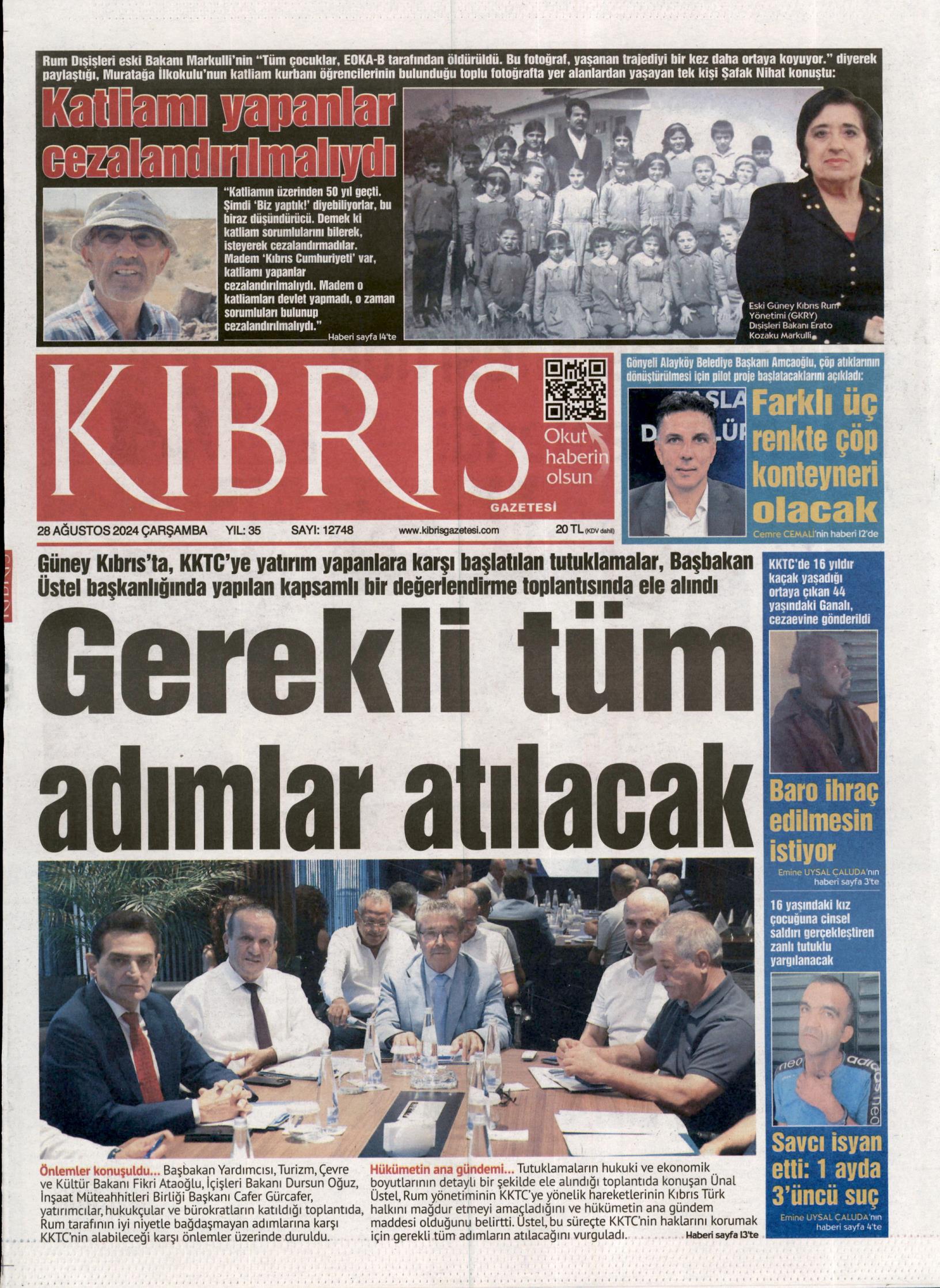 K I B R I S G A Z E T E S İ 20240828