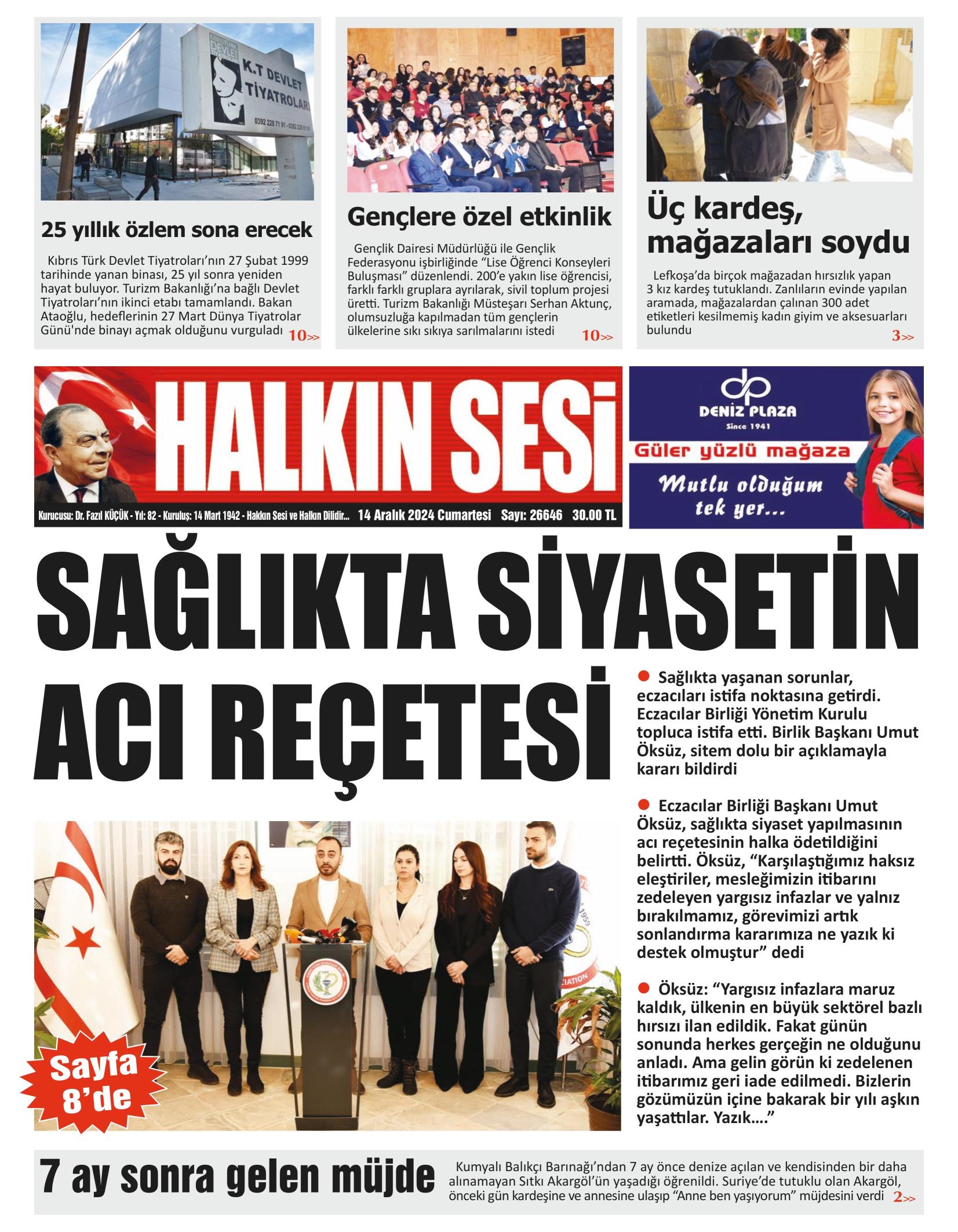 H A L K I N S E S İ 20241214