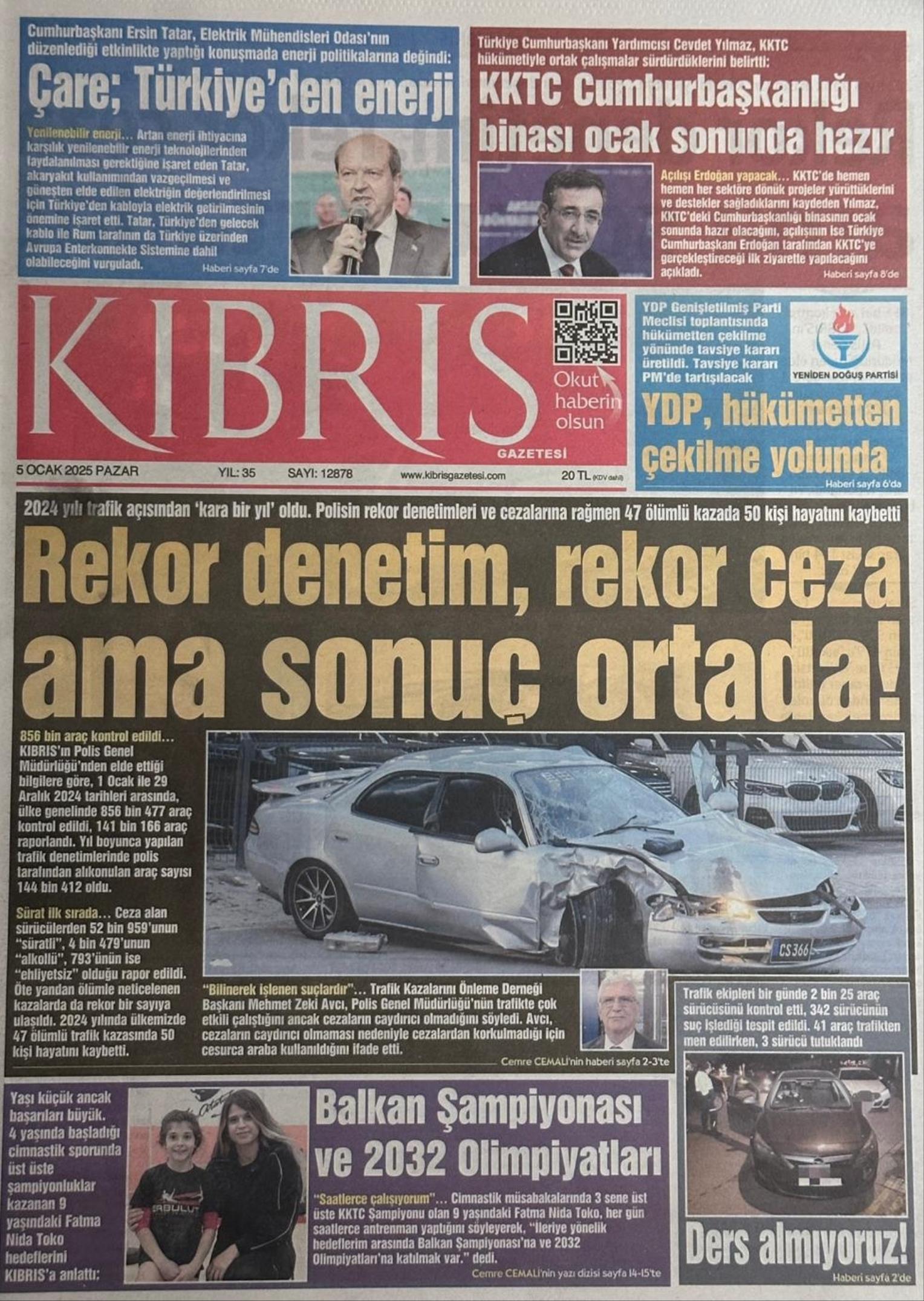 K I B R I S G A Z E T E S İ 20250105